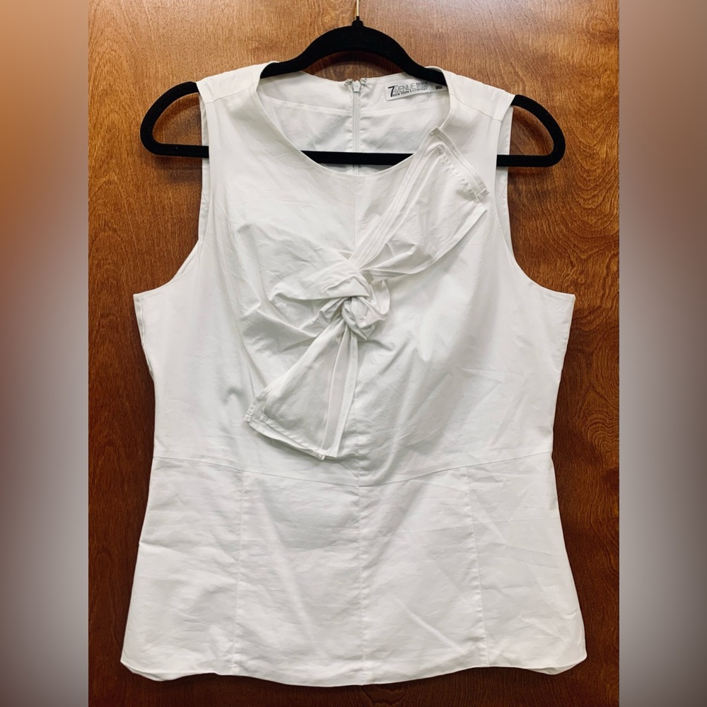 4 for $20 7th Avenue New York & Co tailored bow top Y2K